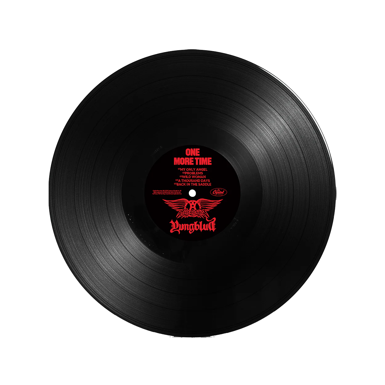 Aerosmith & YUNGBLUD - One More Time - Black Vinyl - Image 3