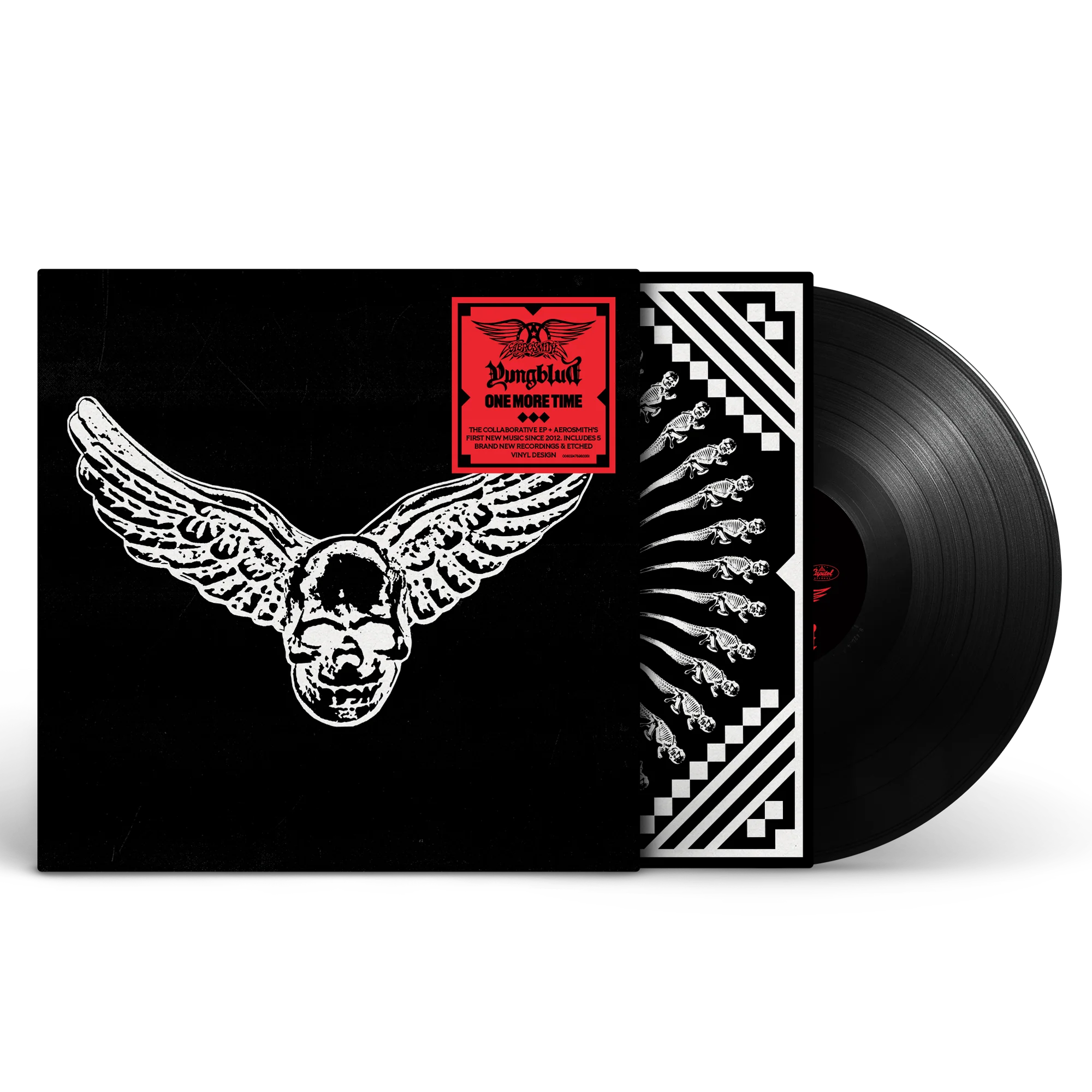 Aerosmith & YUNGBLUD - One More Time - Black Vinyl - Image 4