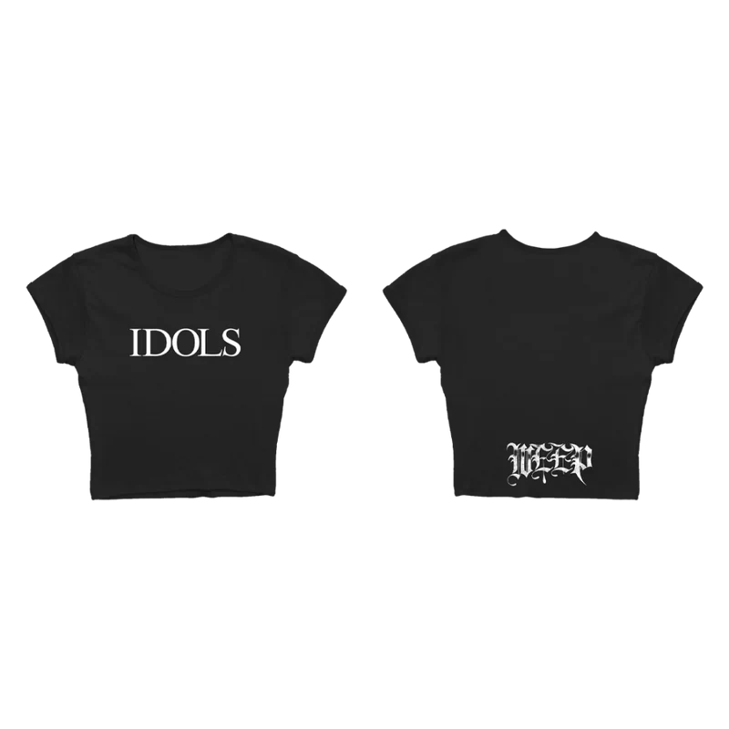 IDOLS WEEP BLACK BABY T-SHIRT - Image 3