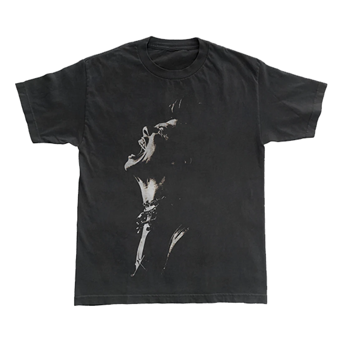 Occupy The UK Tour Charcoal Tee - Image 3