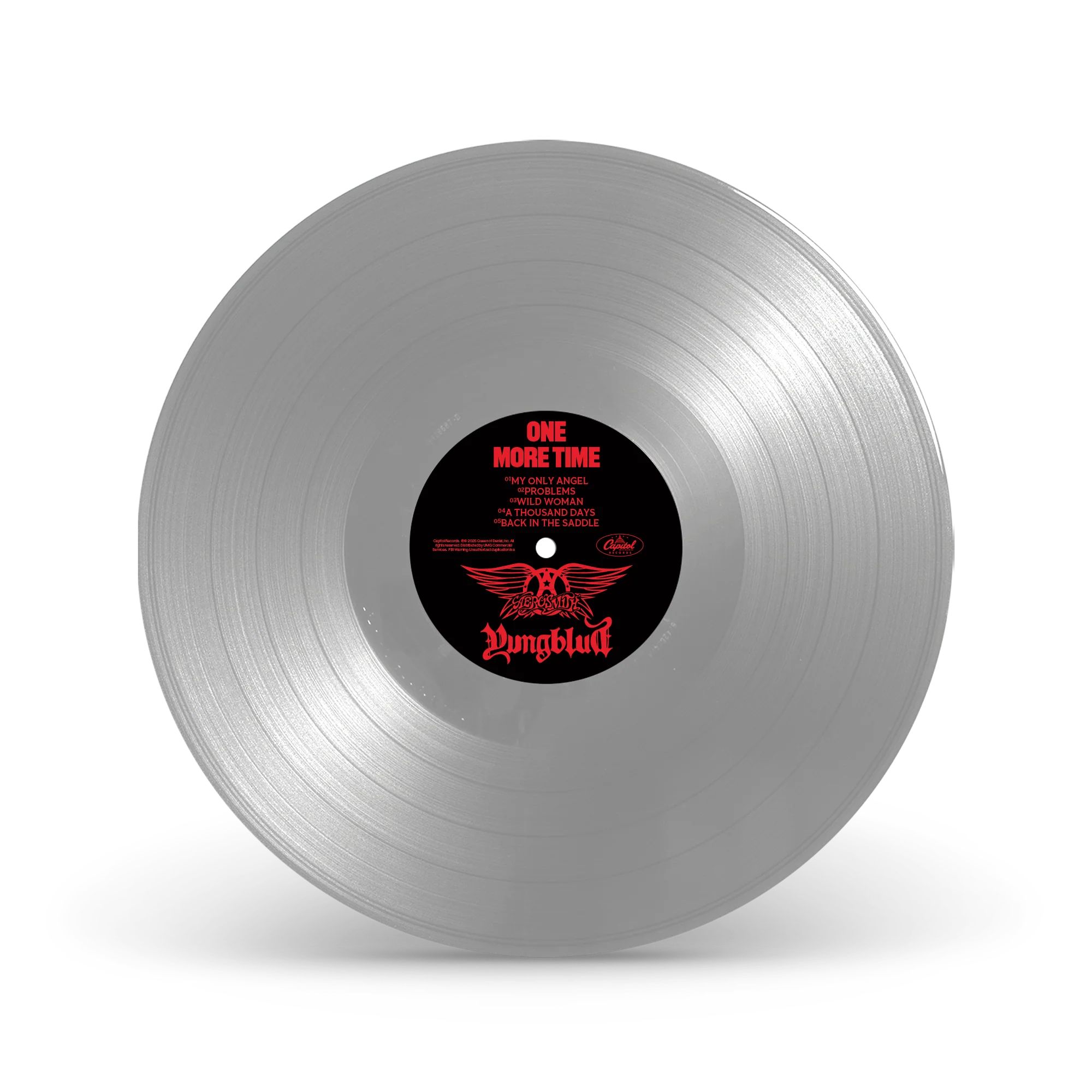 One More Time - Silver Vinyl (YUNGBLUD Store Exclusive) - Image 3